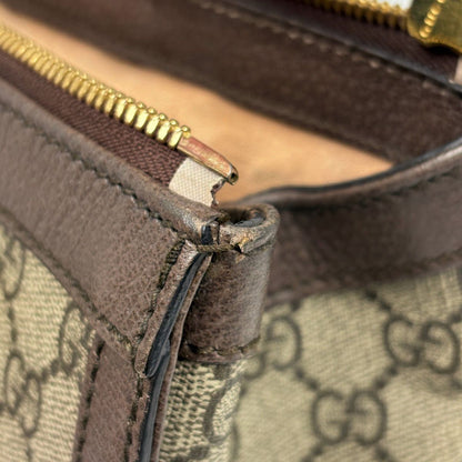 Gucci Ophidia Small Tote GG Double Web 2-Way Supreme Beige Brown — view 5