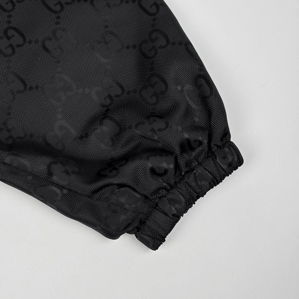 Gucci GG Pattern Zip Up Jacket Nylon Black — view 5