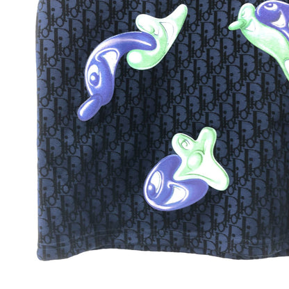 Dior Kenny Scharf Oblique T-Shirt XL Navy — view 3