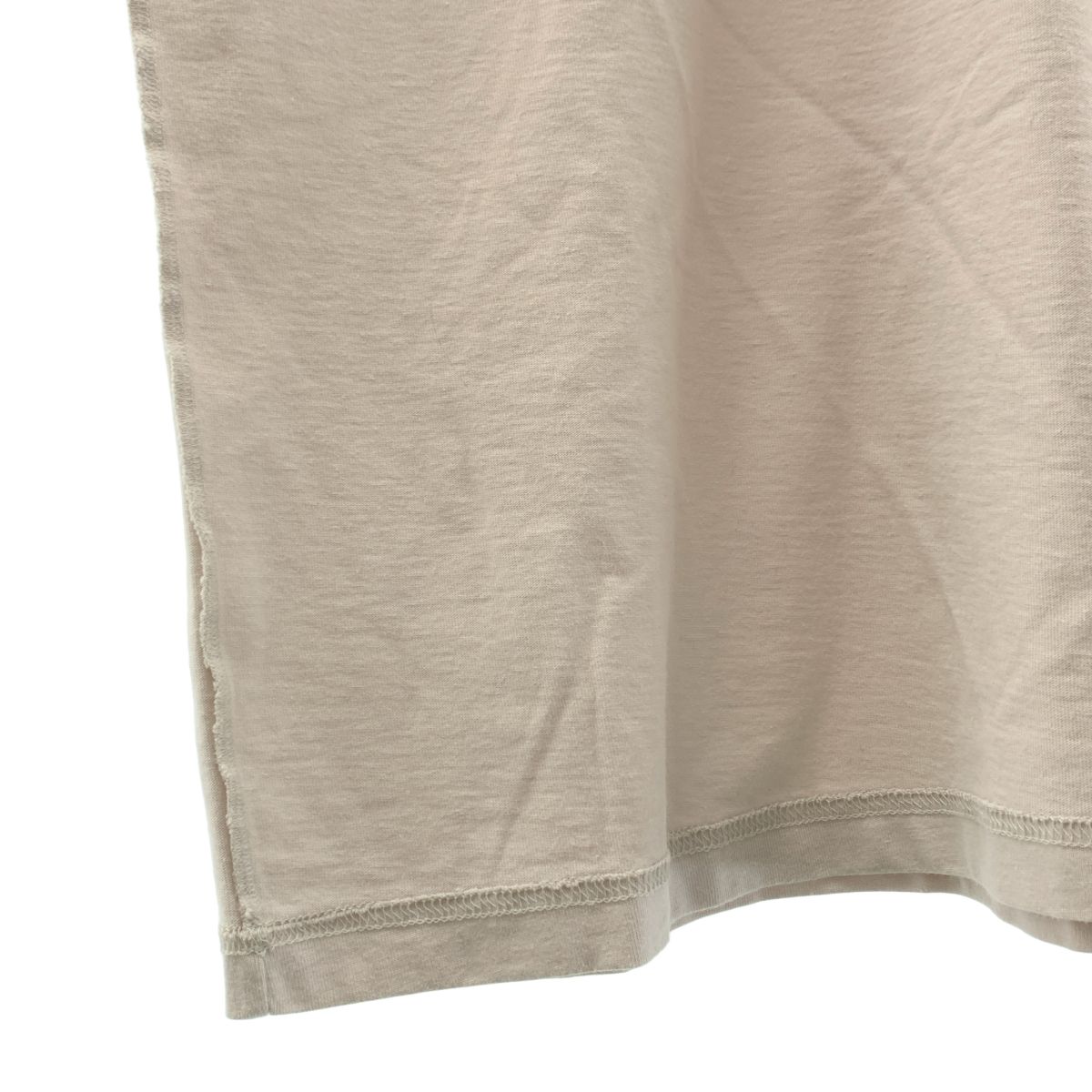 Balenciaga Bfrnd Inside Out T-Shirt Out Music Print 2 Beige — view 3