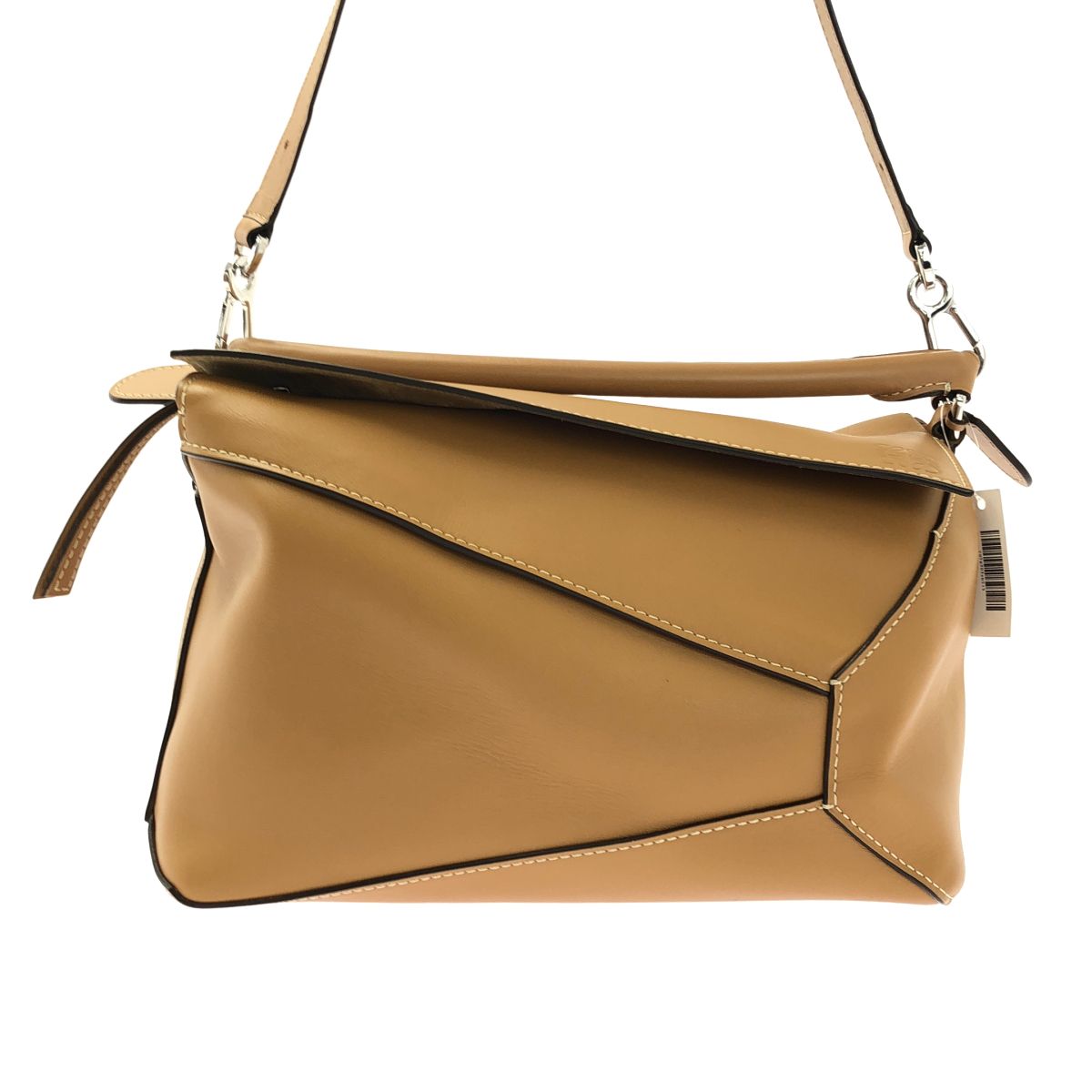 Loewe 2-Way Puzzle Large Shoulder Bag Camel — view 3