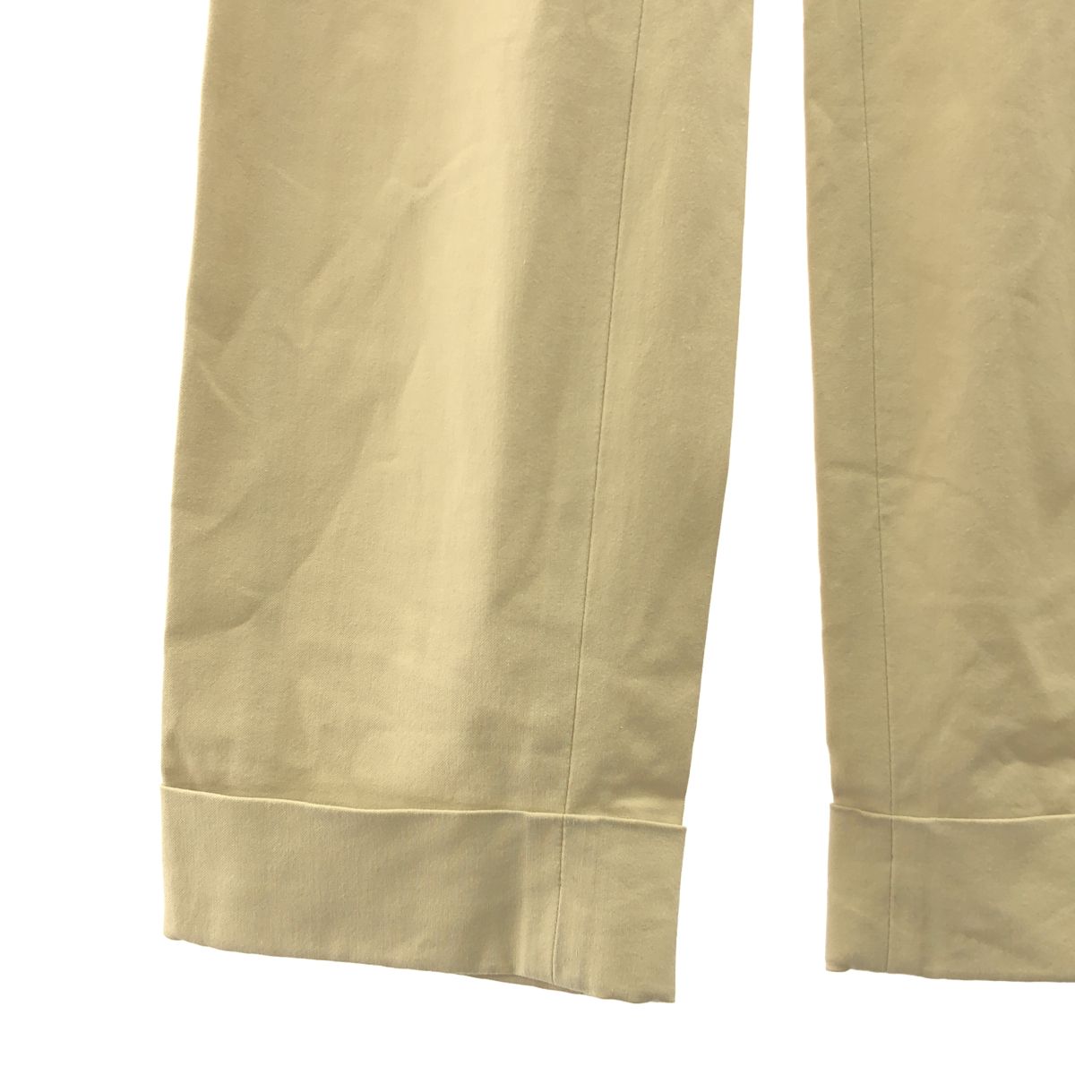Chanel Front Pocket Straight Pants 36 Beige — view 3