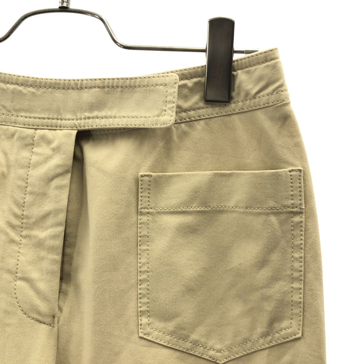 Chanel Front Pocket Straight Pants 36 Beige — view 2