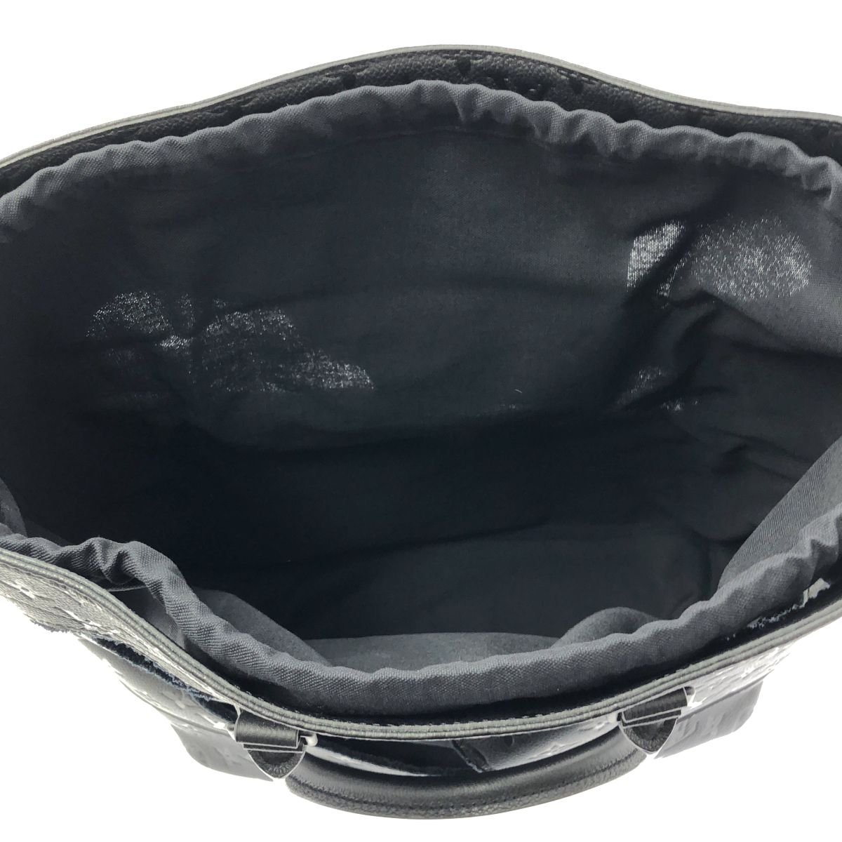 Louis Vuitton Rei Kawakubo with Holes PM Monogram Tote Black — view 3