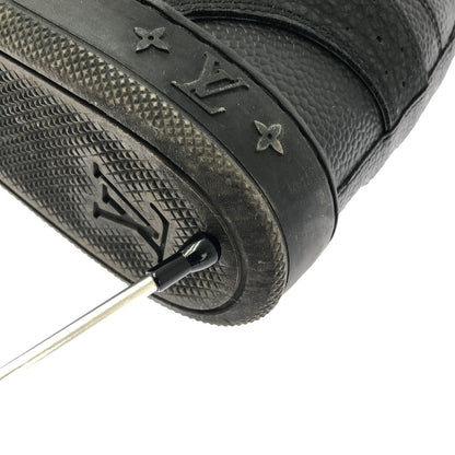 Louis Vuitton Monogram Suede High Cut Sneakers 39.5 Black — view 9