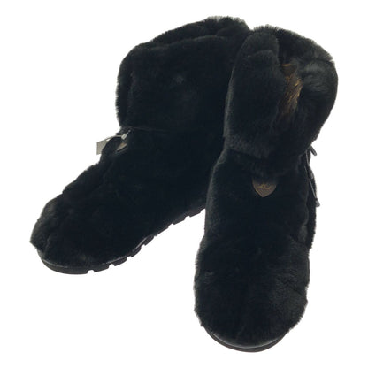 Louis Vuitton Monogram Short Boots Black
