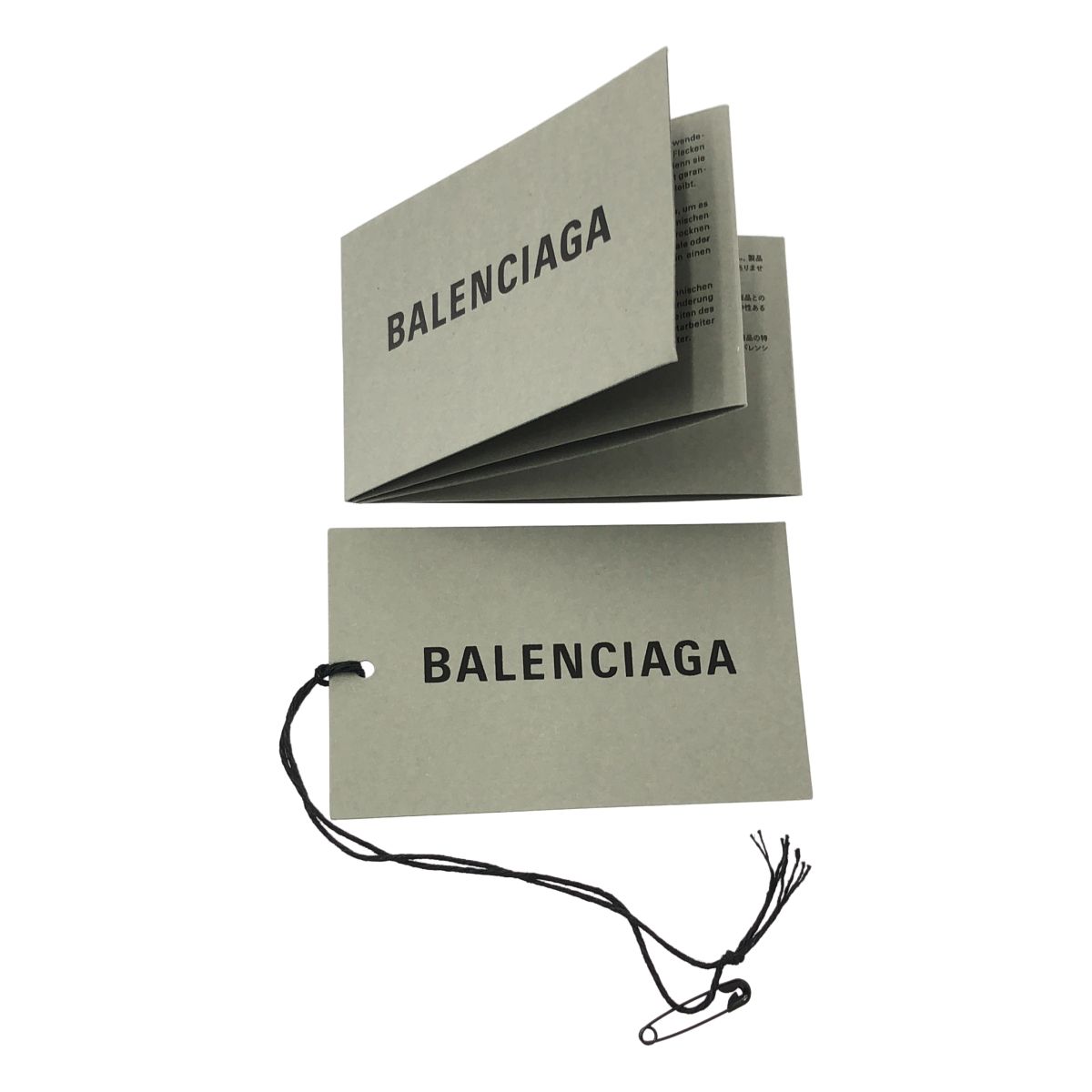 Balenciaga Logo Leather Belt 85 Black — view 7