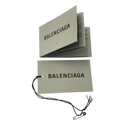 Balenciaga Logo Leather Belt 85 Black — view 7