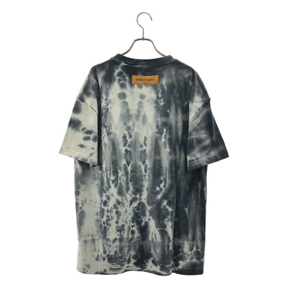 Louis Vuitton Tie Dye Logo Print T-Shirt M Gray — view 4