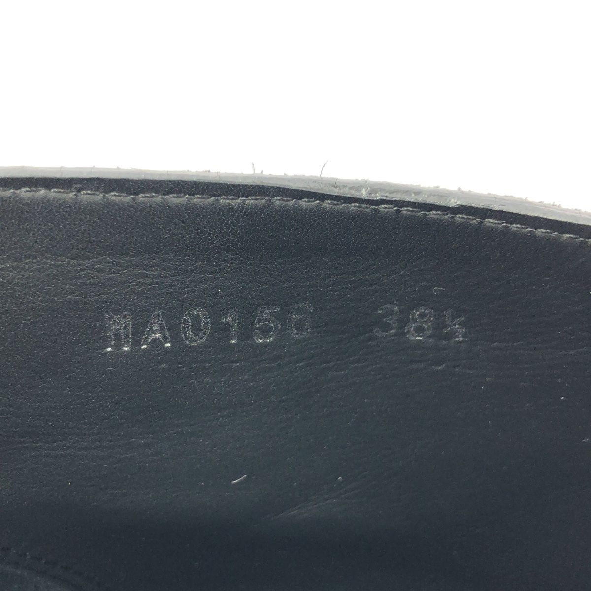 Louis Vuitton Monogram Wedge Sole Lace Up Shoes 38.5 Black — view 6