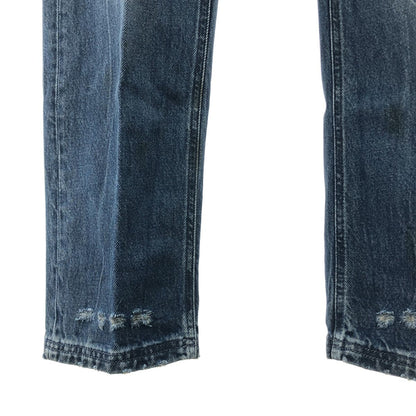 Fendi Zucca Dame Denim Pants 35 Indigo — view 3
