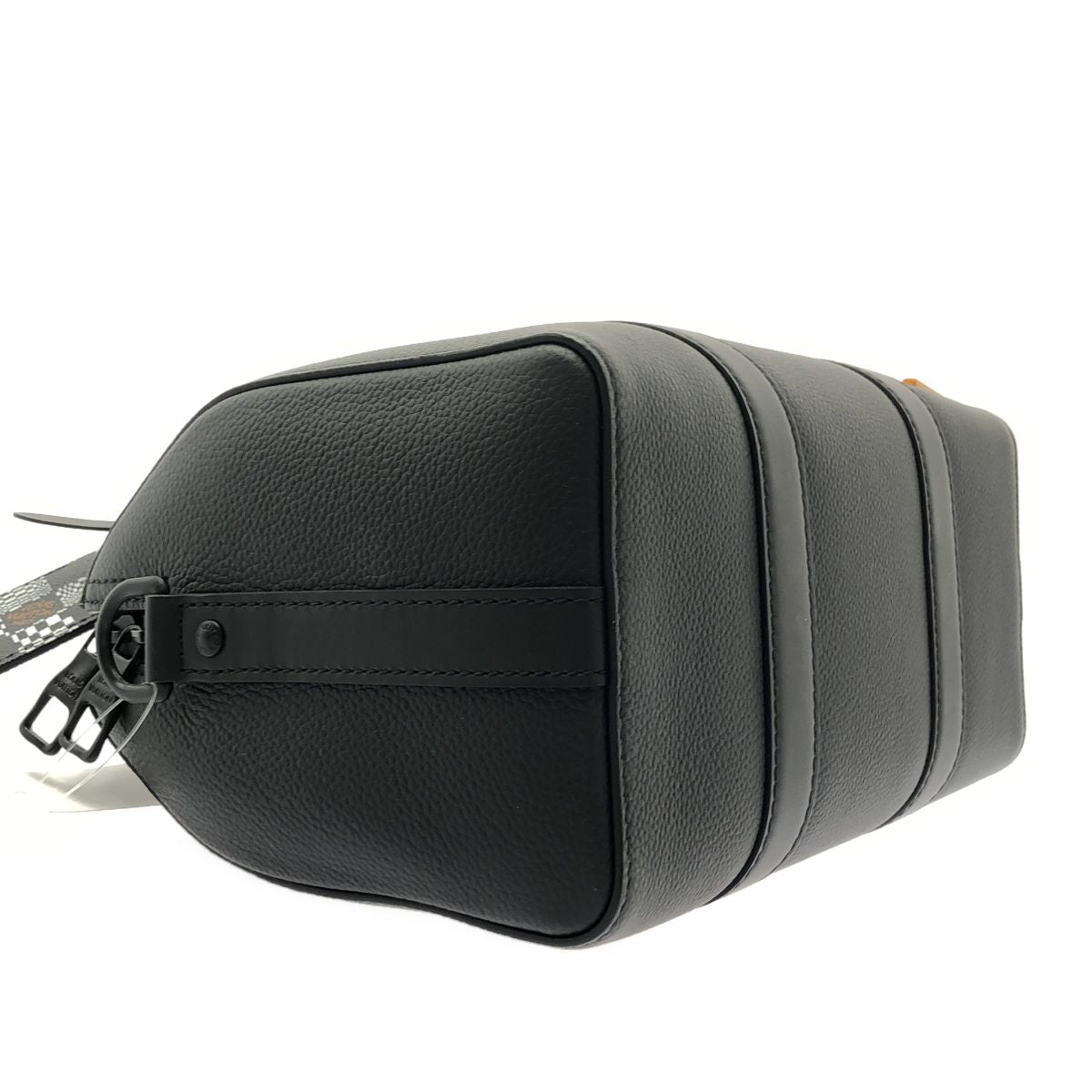 Louis Vuitton Damier Distended City Keepall Shoulder Bag Black — view 8