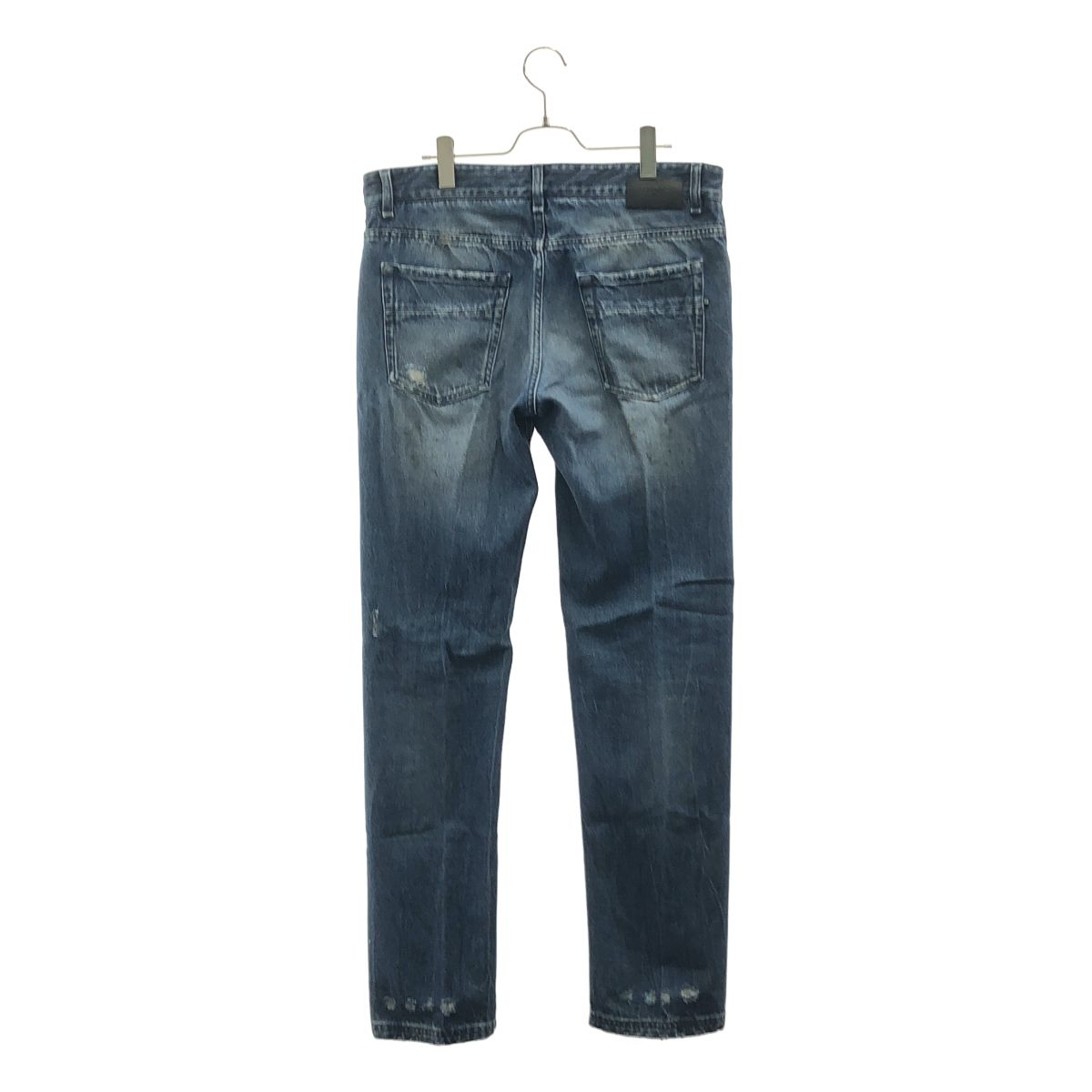 Fendi Zucca Dame Denim Pants 35 Indigo — view 5
