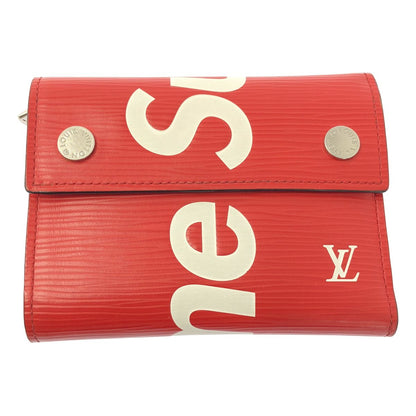 Louis Vuitton Supreme Epi Chain Compact Wallet