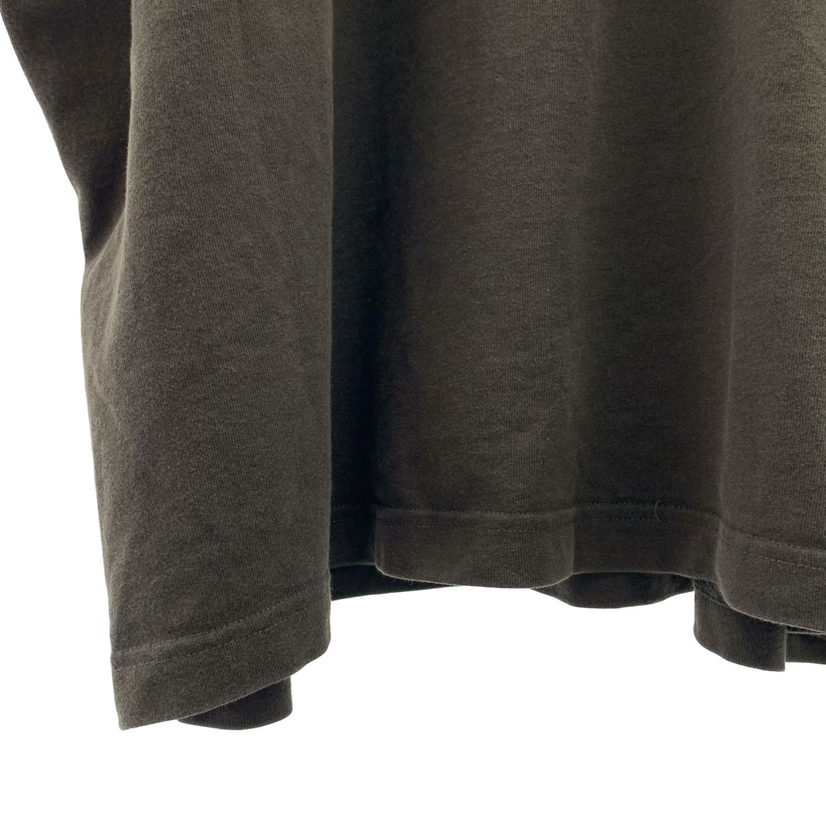 Balenciaga Cotton Logo Embroidery Oversize Top XS Black — view 3
