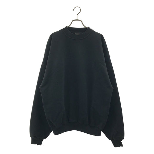 Balenciaga Care Label Back Print Crew Neck Sweatshirt S Black