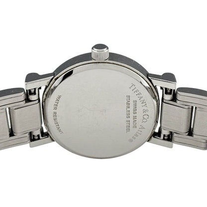 Tiffany & Co Atlas Watch SS Quartz Gray — view 4