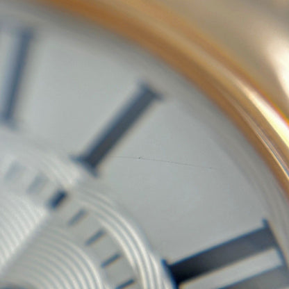 Cartier Baron Blue Rose Gold Watch PG Automatic Winding Silver — view 6