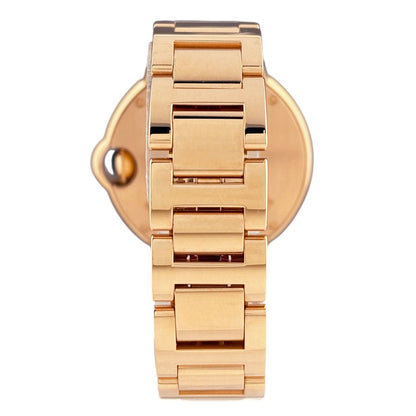 Cartier Baron Blue Rose Gold Watch PG Automatic Winding Silver — view 3