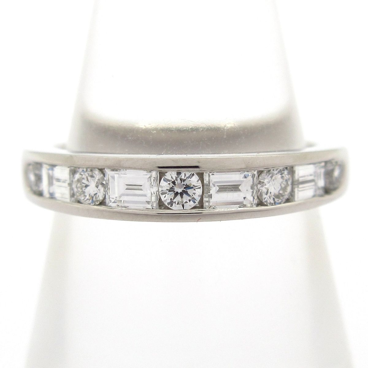 Tiffany & Co Ring Half Circle Channel Setting Diamond