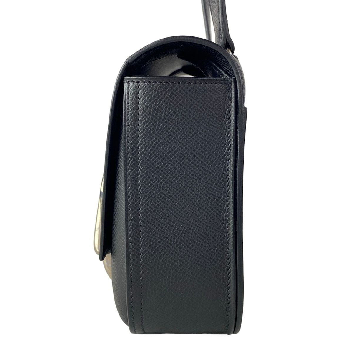 Hermes Shoulder Bag Della Cavalleria Mini Black Silver — view 4