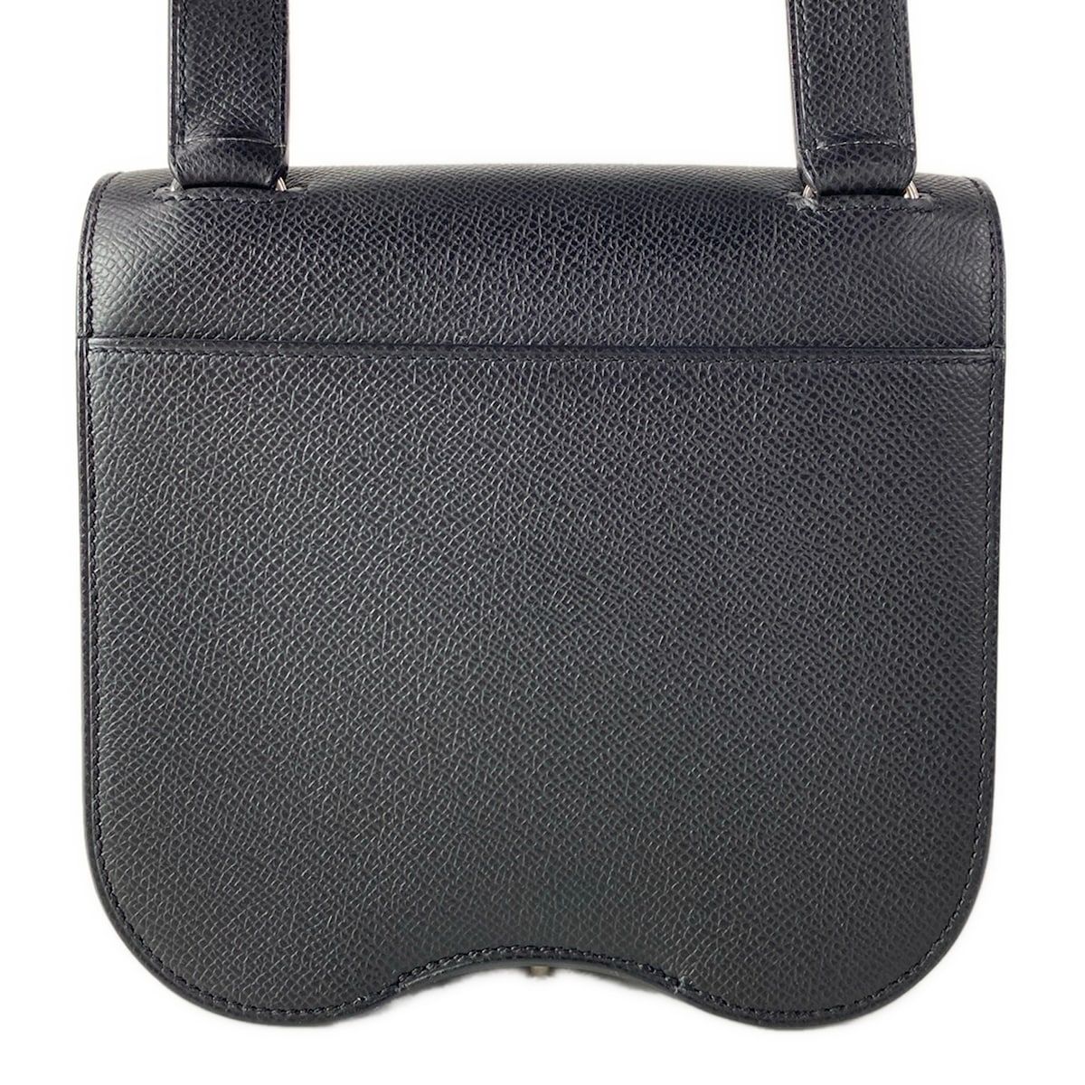 Hermes Shoulder Bag Della Cavalleria Mini Black Silver — view 3