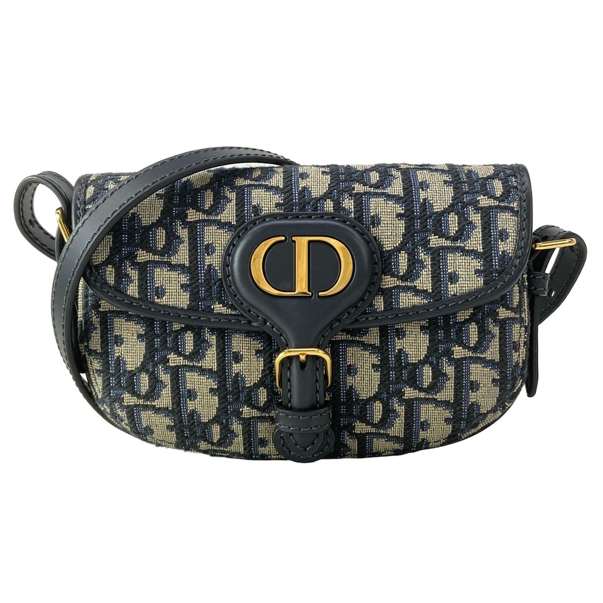 Dior Shoulder Bag Bobbi Gray Dark Navy Multi