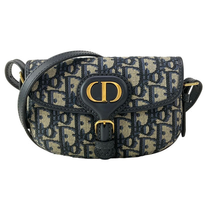 Dior Shoulder Bag Bobbi Gray Dark Navy Multi