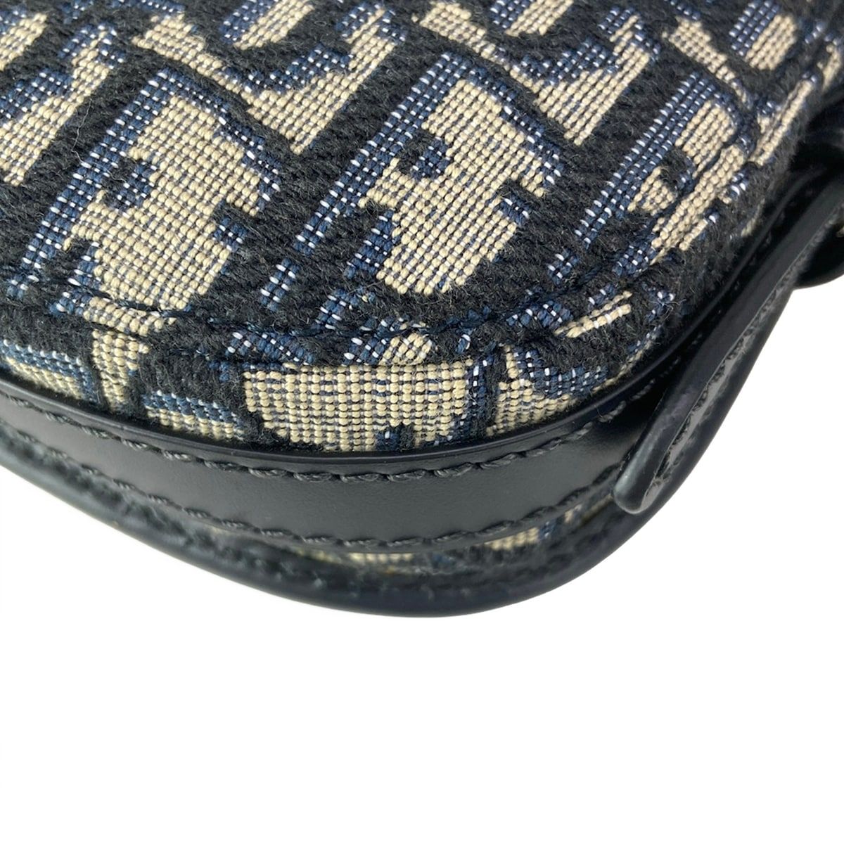 Dior Shoulder Bag Bobbi Gray Dark Navy Multi — view 6