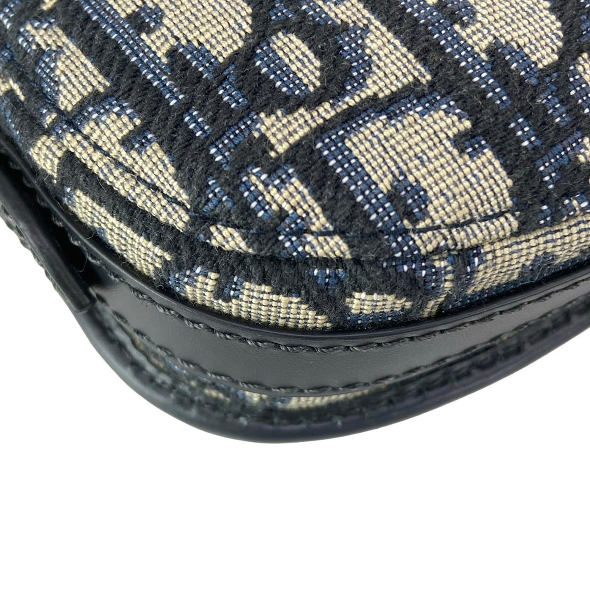 Dior Shoulder Bag Bobbi Gray Dark Navy Multi — view 7