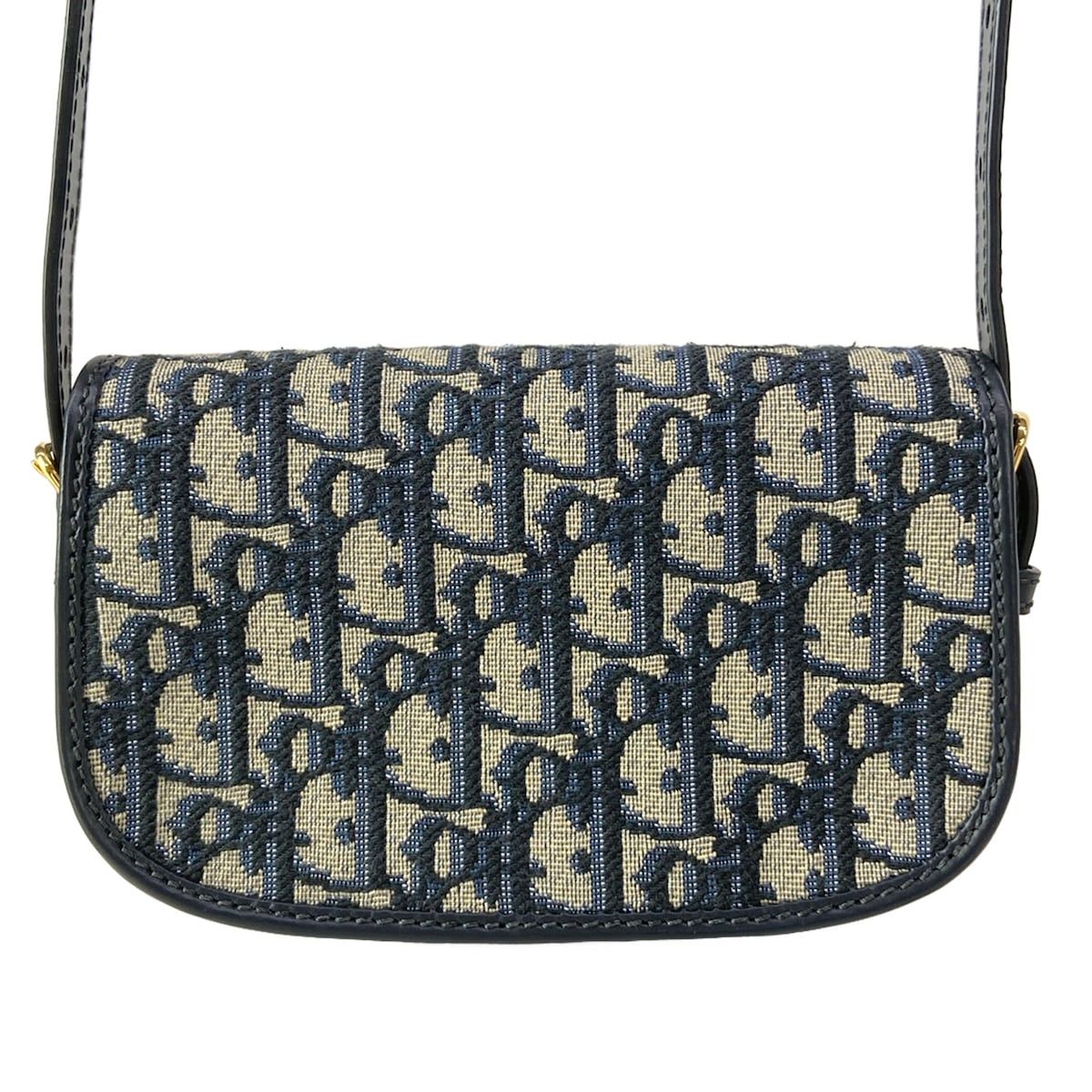 Dior Shoulder Bag Bobbi Gray Dark Navy Multi — view 3