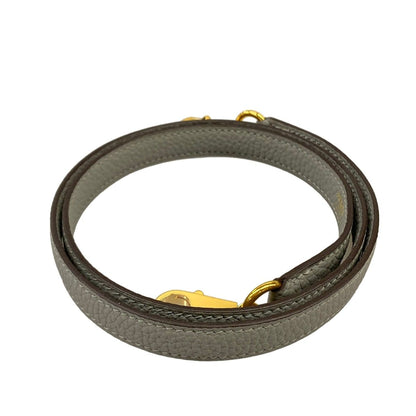 Hermes Shoulder Strap Gray Kelly Bolide Gold — view 2