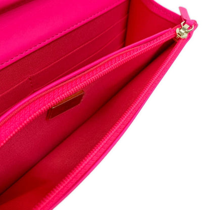 Chanel Wallet Boy Stitch Pink Chain Gold Metal Leather — view 5