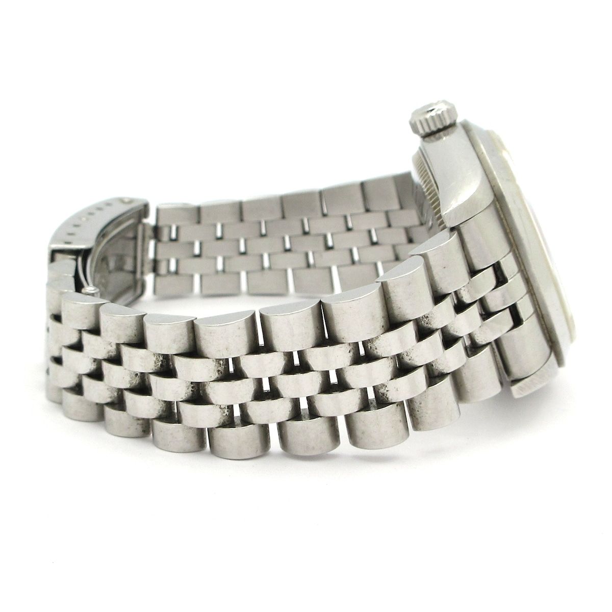 Rolex Watch Datejust Boys SS 19 Frames Remaining 4 Required OH White — view 5