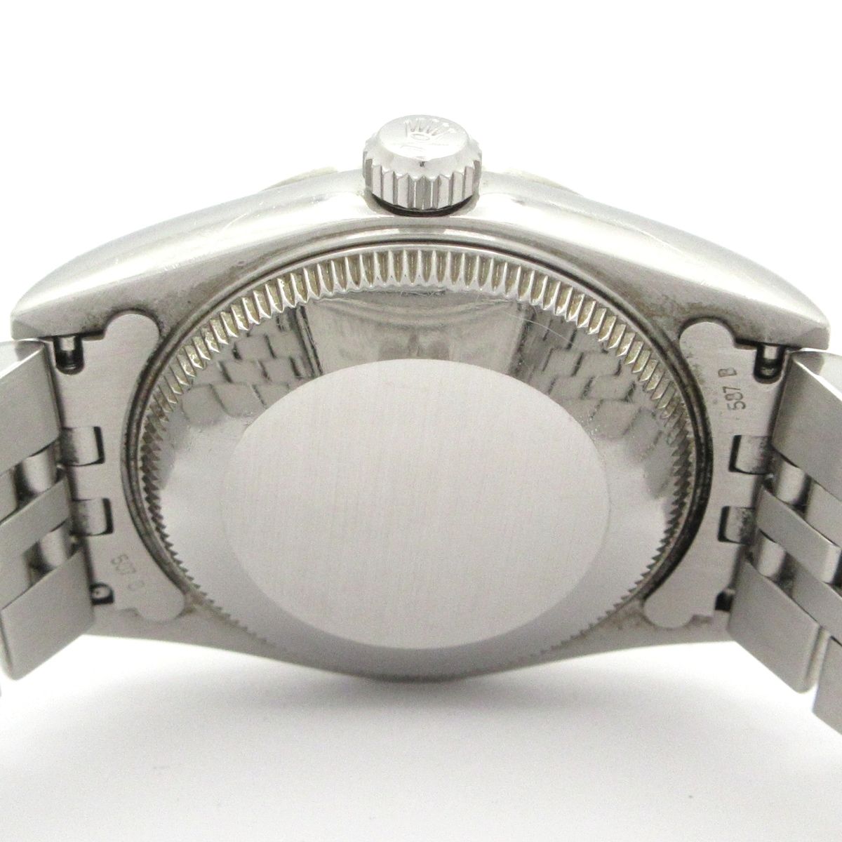 Rolex Watch Datejust Boys SS 19 Frames Remaining 4 Required OH White — view 3