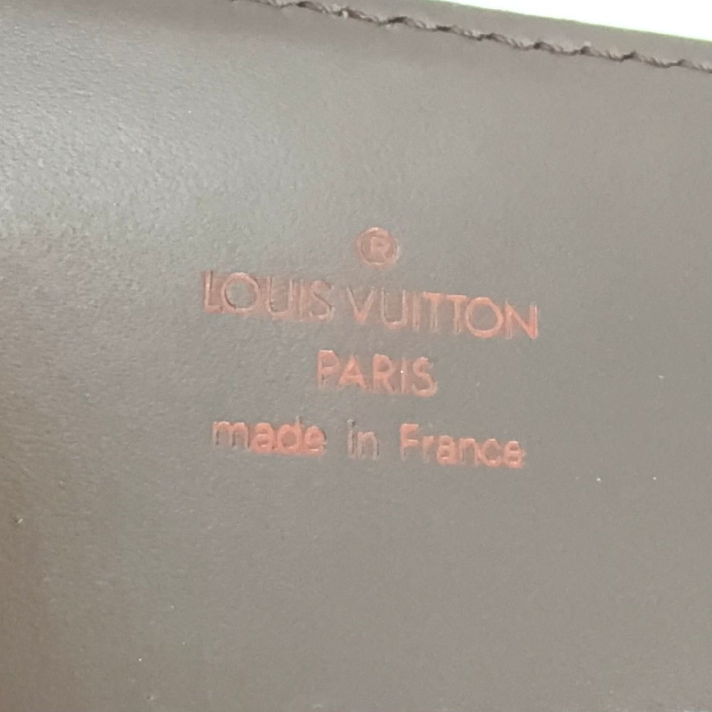 Louis Vuitton Broadway Damier Ebene Leather Brown Shoulder Bag Gold — view 4