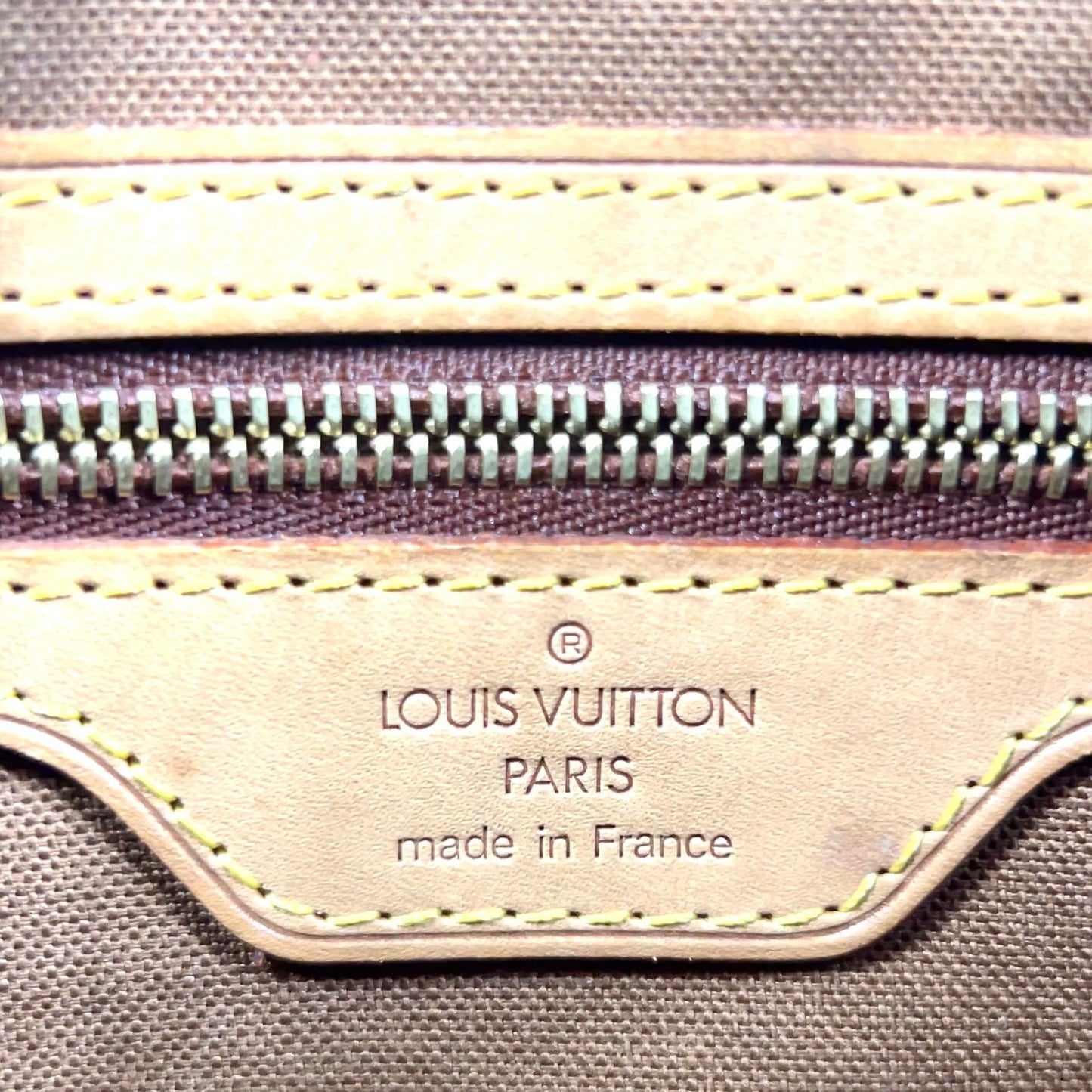 Louis Vuitton Vavin GM Monogram Leather Brown Tote Gold — view 4
