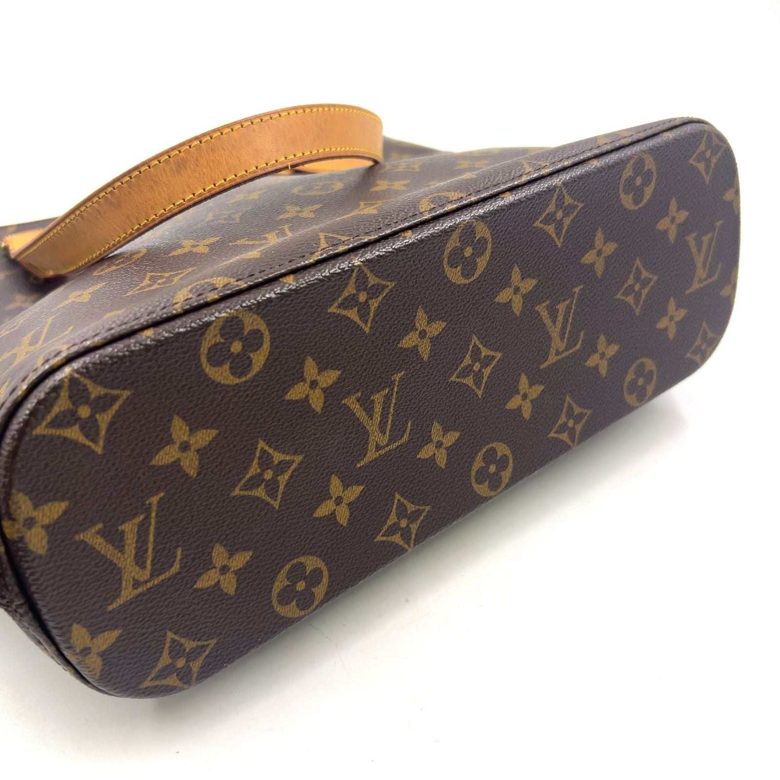 Louis Vuitton Vavin GM Monogram Leather Brown Tote Gold — view 9