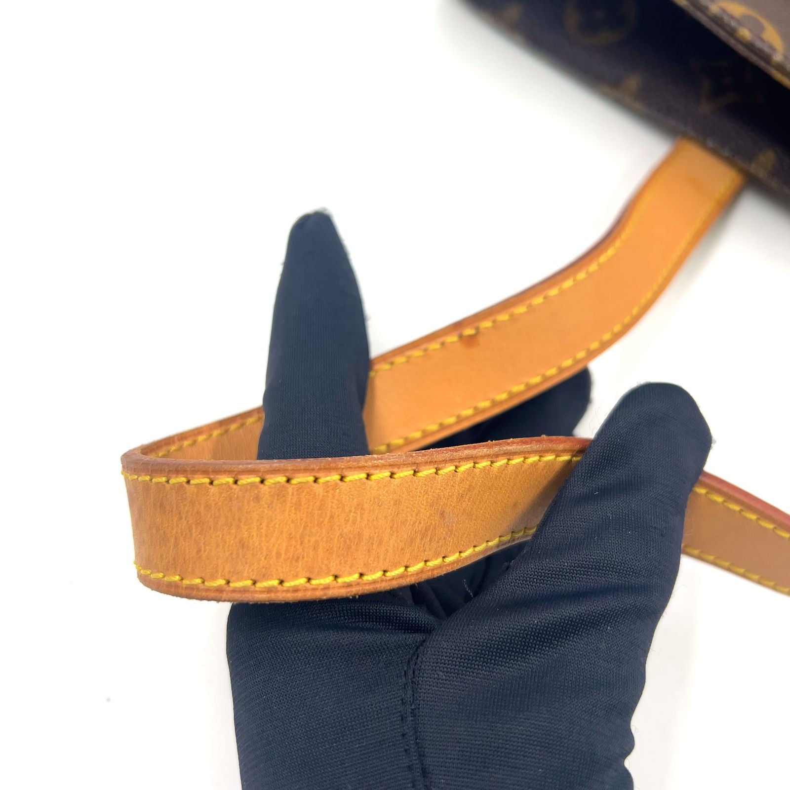 Louis Vuitton Vavin GM Monogram Leather Brown Tote Gold — view 7