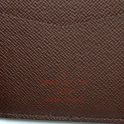 Louis Vuitton Organizer de Poche Damier Graphite Leather Brown Card Case — view 4