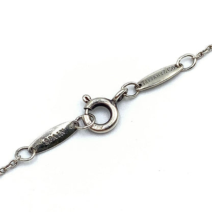 Tiffany & Co Diamond by the Yard Open Heart Clear Silver Bracelet — view 5