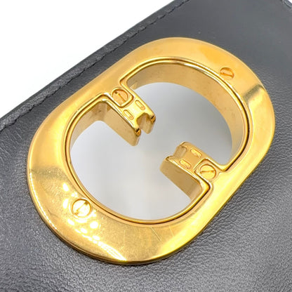 Dior Caro Micro Leather Black Shoulder Bag Gold — view 6