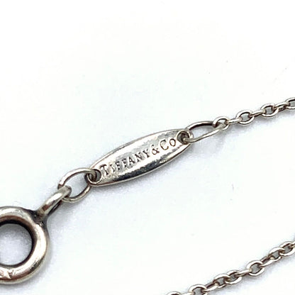 Tiffany & Co Diamond by the Yard Open Heart Clear Silver Bracelet — view 4