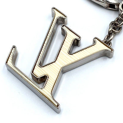 Louis Vuitton Bijou Sac Fleur de Epi Bag Charm Enamel Metal Silver White — view 7