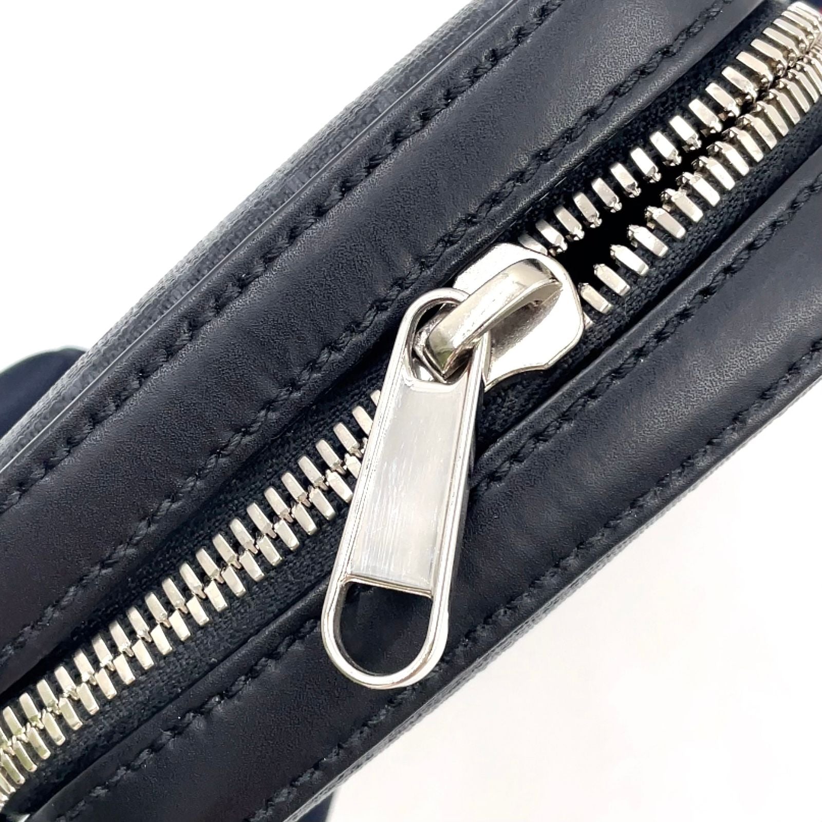 Gucci GG Supreme Sherry Line Leather Black Multicolor Shoulder Bag Silver — view 6