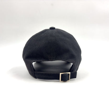 Louis Vuitton LV Smash Cotton Rayon Black White Hat Silver — view 4