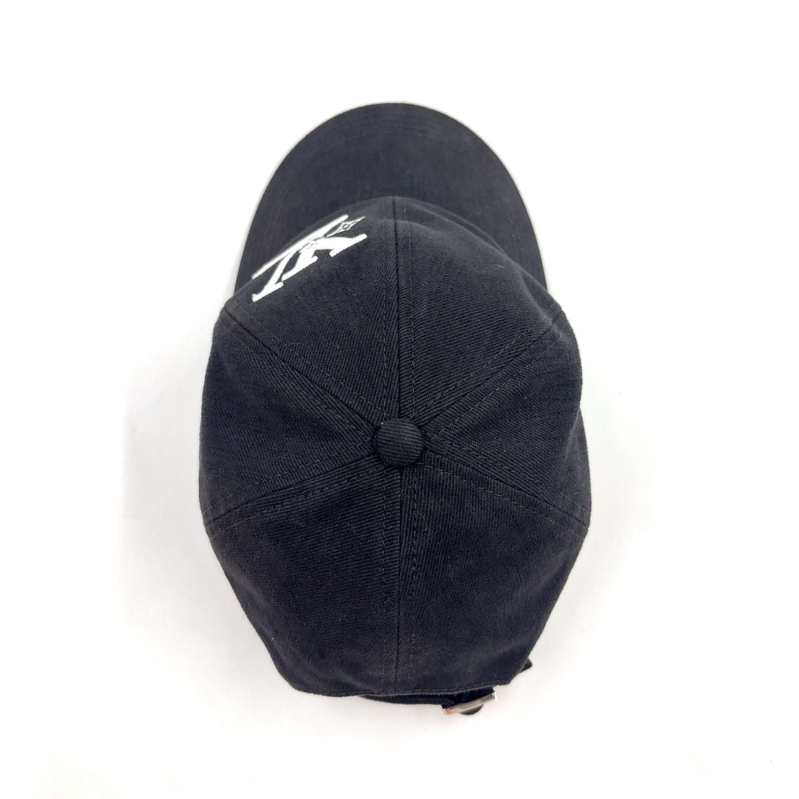 Louis Vuitton LV Smash Cotton Rayon Black White Hat Silver — view 3