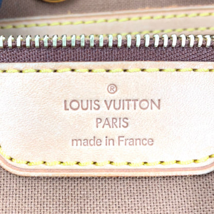 Louis Vuitton Batignolles Oriental Monogram Leather Brown Tote Gold — view 4