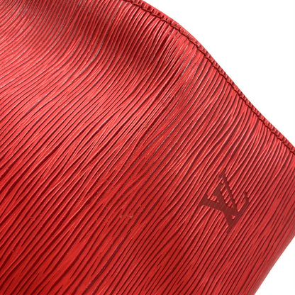 Louis Vuitton Speedy 25 Epi Castilian Red Leather Handbag Gold — view 9
