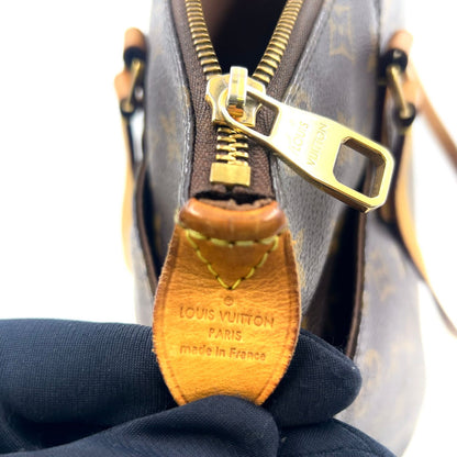 Louis Vuitton Totally PM Monogram Leather Brown Tote Gold — view 4